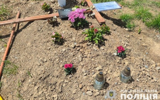 В Тернопольской области вандал повредил четыре могилы военных