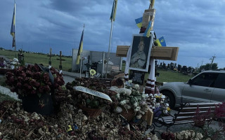 В Виннице обокрали могилу Героя Назария Гринцевича