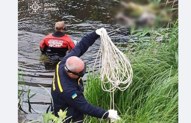 В Соломенском районе Киева в озере обнаружили тело человека