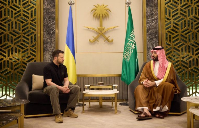 Зеленский в Саудовской Аравии встретился с наследным принцем: что обсудили