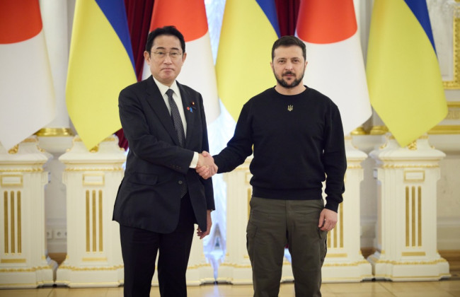 Япония предоставит 4,5 млрд долларов Украине в 2024 году в рамках подписанного соглашения о безопасности
