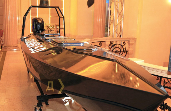 В Одессе представили новейший морской дрон для разведки и патрулирования