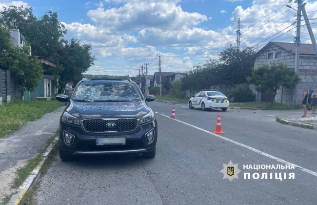 В Буче на Киевщине мужчина взорвал гранату в автомобиле