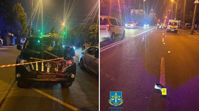 В Киеве задержали пьяного водителя внедорожника, который бежал от полиции и сбил насмерть пешехода