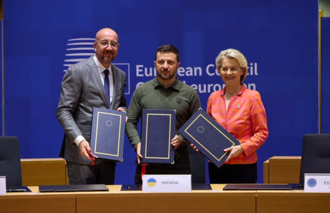 Україна та ЄС підписали безпекову угоду, – Зеленський