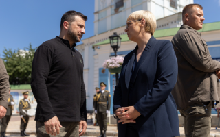 Ми не хочемо затягувати цю війну та маємо якнайшвидше прийти до справедливого миру, — Володимир Зеленський під час зустрічі із Президенткою Словенії