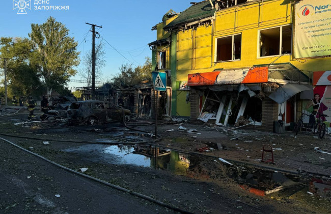 Россияне ударили по городу Вольнянск на Запорожье: уже известно о 7 погибших, 18 раненых