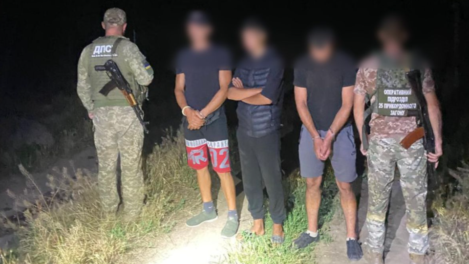 На Одещині затримали ухилянтів, які збиралися «відпрацювати» незаконний перетин кордону