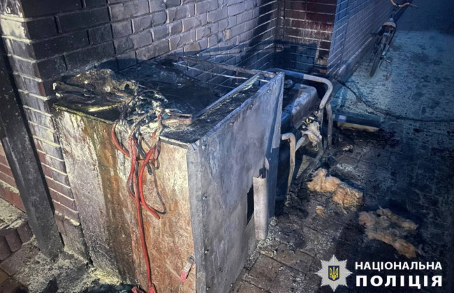 В Белой Церкви на Киевщине вспыхнул пожар из-за генератора