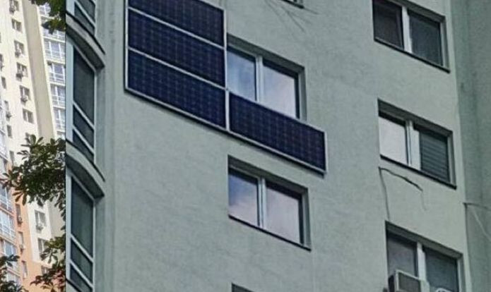 Встановлення сонячних панелей на фасаді багатоповерхівки: експерт пояснив, чи можна так робити