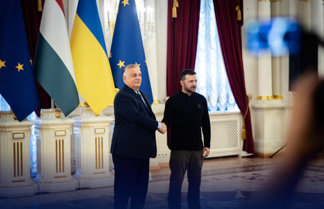 Зеленский уже встретился с Орбаном в Киеве – что известно, фото
