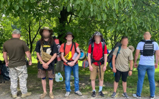 Туристи за легендою: на Закарпатті спіймали трьох українців та росіянина