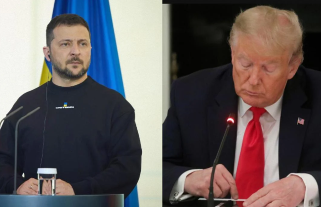 Владимир Зеленский призвал Дональда Трампа раскрыть свой план быстрого прекращения войны