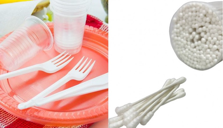 В Україні можуть заборонити ватні палички з пластиковою основою і одноразовий посуд