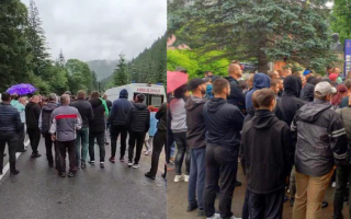 У Ворохті місцеві напали на авто ТЦК: розпочато два кримінальних провадження