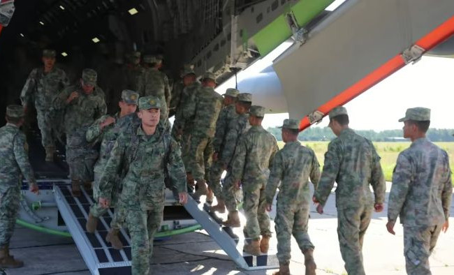 В Беларусь на «антитеррористические» учения прибыли китайские военные