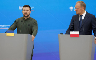 Розробляється механізм збиття Польщею російських ракет і БпЛА у повітряному просторі України – Зеленський