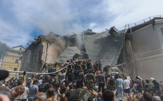 Внаслідок російської ракетної атаки загинуло 33 людини, поранено майже 140 осіб – МВС