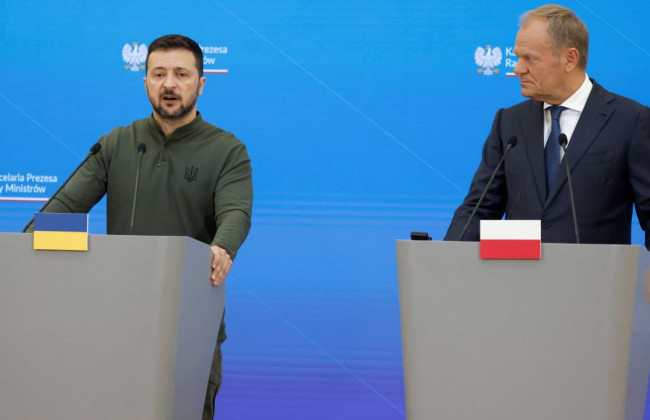 Разрабатывается механизм сбивания Польшей российских ракет и БпЛА в воздушном пространстве Украины – Зеленский