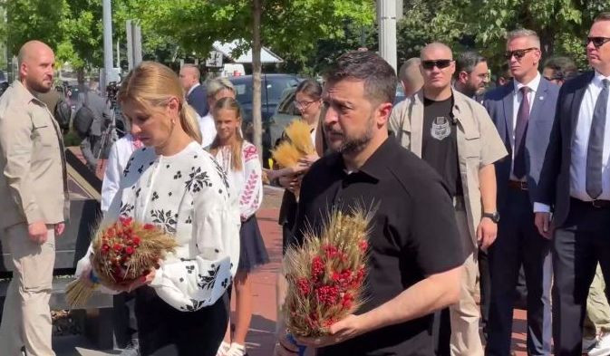 Зеленський прибув до Вашингтона на саміт НАТО, відео