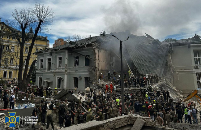 СБУ обнародовала новые доказательства умышленного удара рф по больнице «Охматдет»