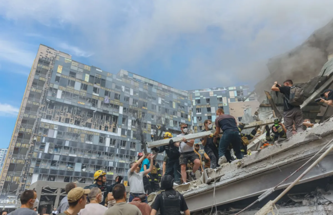 Специалисты Минюста установили, что удар по «Охматдету» в Киеве был нанесен российской ракетой Х-101