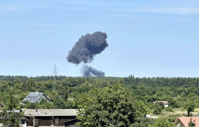 В Польше разбился учебно-тренировочный самолет польских ВВС М-346 Master