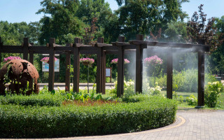 У Києві встановили додаткові рамки-розпилювачі води: список локацій