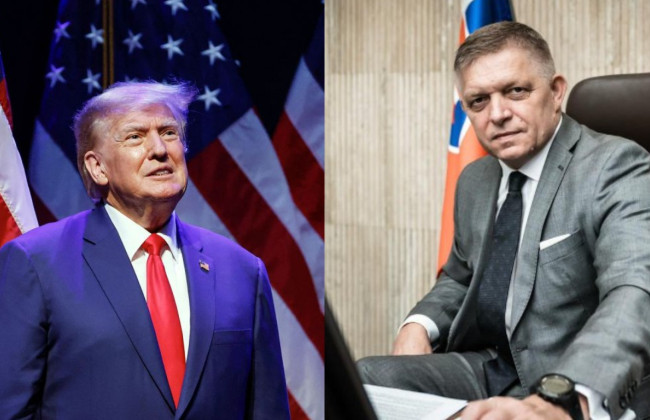«Сценарій як під копірку»: прем’єр Словаччини Фіцо вважає схожими сценарії замахів на себе й на Дональда Трампа