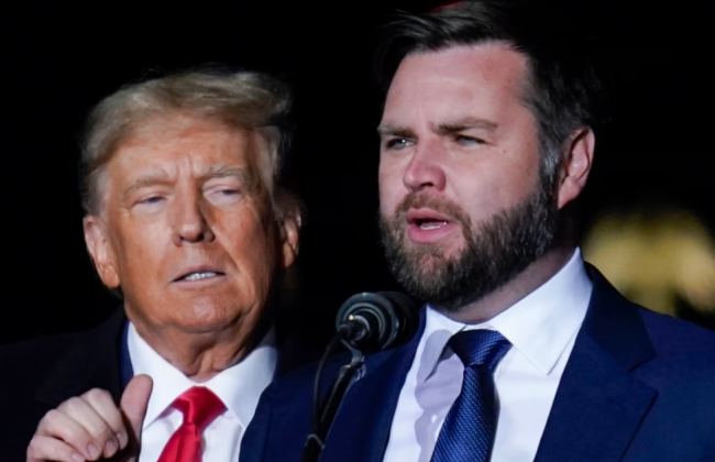 Дональд Трамп объявил своего избранника на должность вице-президента – им стал сенатор из Огайо Джей Ди Венс