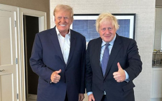 Борис Джонсон зустрівся з Дональдом Трампом, щоб обговорити Україну