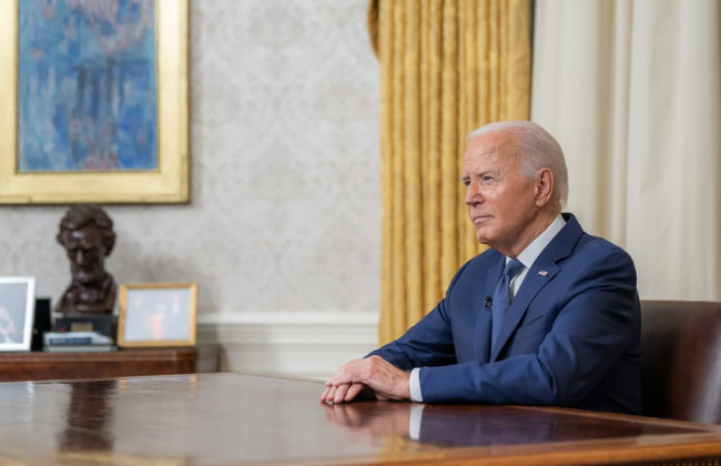 Джо Байден оголосив про вихід із президентських перегонів