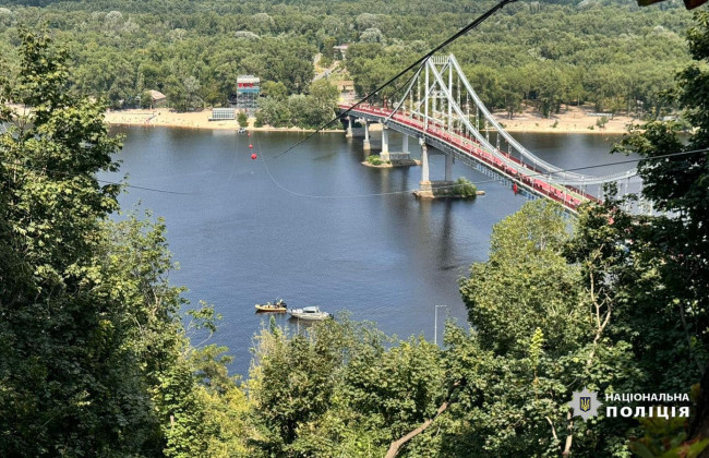 Полиция возбудила дело по факту обрыва канатной дороги в Киеве