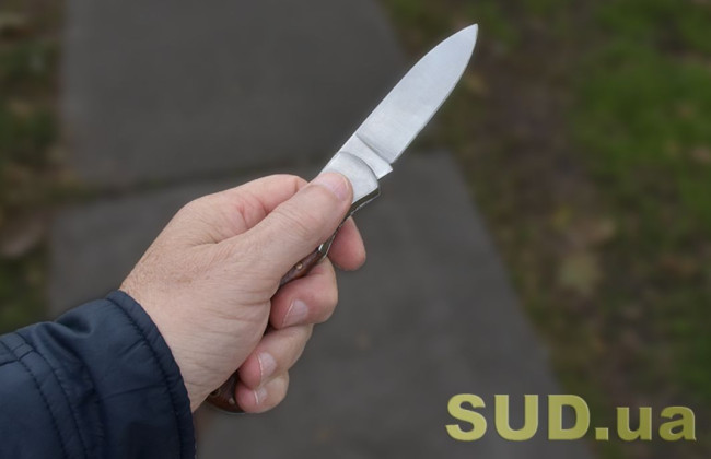 В Черкасской области отец во время ссоры едва не зарезал сына