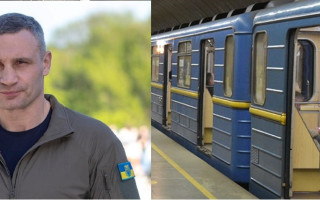 Віталій Кличко заявив, що рух потягів синьою гілкою метро у Києві відновлять через місяць