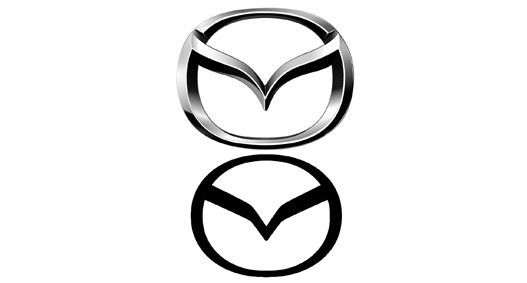 Mazda изменяет логотип – станет проще и плоскее, фото