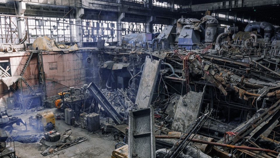 В ДТЭК показали масштабы разрушений ТЭС после российских атак