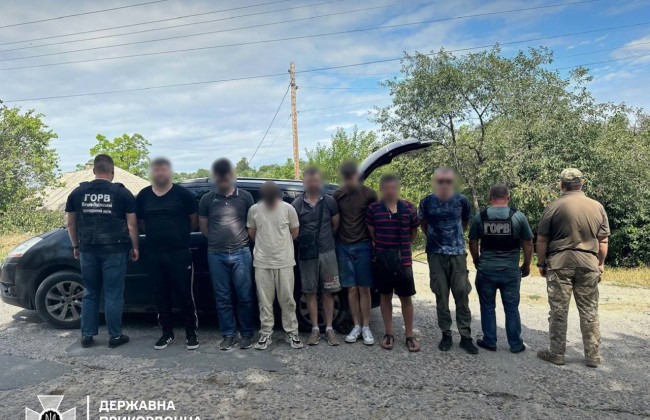 В Одесской области задержали очередной отряд нарушителей границы