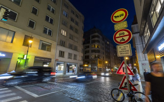 В історичному центрі Праги заборонили нічний автомобільний трафік через шум