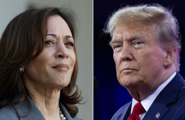 Дональд Трамп опережает Камалу Харрис всего на 1% — исследование