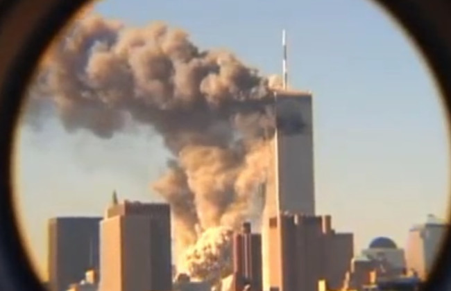 Спустя 23 года появились новые кадры разрушения во время теракта башен-близнецов в США