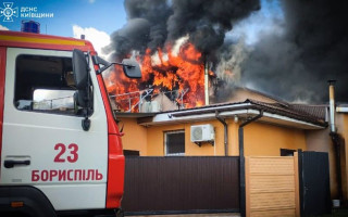 В Киевской области горела частная пекарня