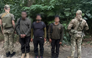 Прятались в подсолнухах и кукурузе: у границы ГПСУ задержала нарушителей-иностранцев