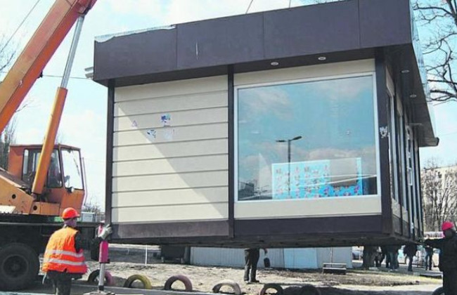 В Киеве за июль демонтировали более 300 МАФов и временных сооружений