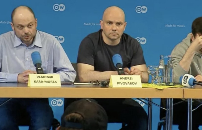 Освобожденные оппозиционеры в США просят снятие санкций с рф — заявление Кара-Мурзы