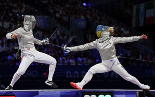 Украинская женская команда по фехтованию вышла в полуфинал Олимпиады-2024