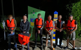 На Закарпатье пограничники с выстрелами остановили группу уклонистов, планировавших переплыть Тису