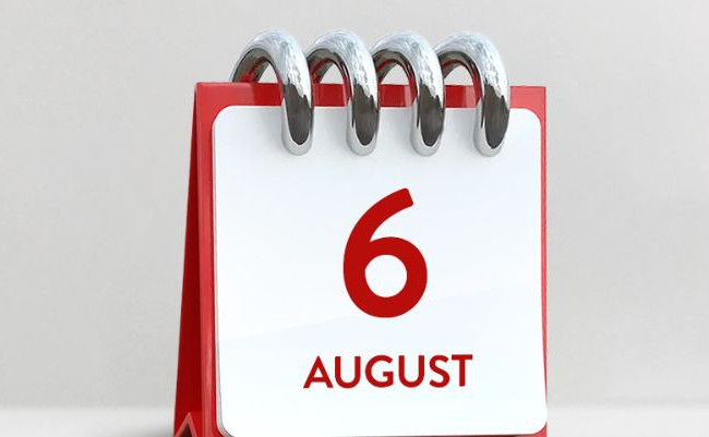 6 августа: какой сегодня праздник и главные события