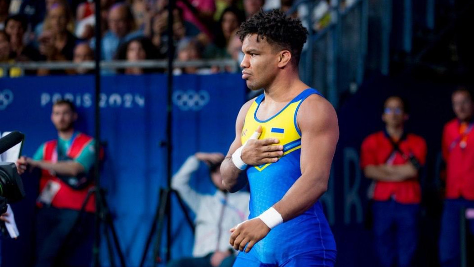 Жан Беленюк здобув бронзу на Олімпіаді-2024 у греко-римській боротьбі