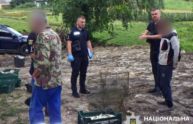 На Киевщине рыбакам за незаконный отлов рыбы грозит до 3 лет ограничения свободы